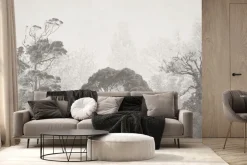 Fototapeta: Las w stylu vintage