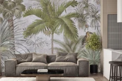 Fototapeta: Last tropikalny dżungla z egzotycznym ptakiem