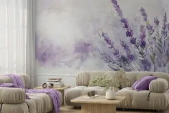 Fototapeta: Lawenda malowana akwarelą