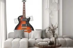 Fototapeta: Les paul sunburst gitara