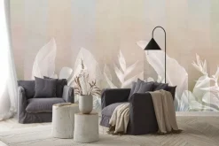 Fototapeta: Liście palm i monstery