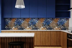 Fototapeta: Liście palm w jesiennych kolorach