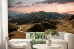 Fototapeta: Lindis pass viewpoint, new zealand