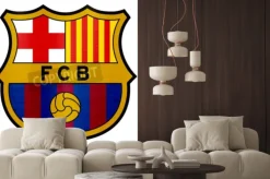 Fototapeta: Logo piłkarskiego klubu fc barcelona