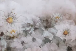 Fototapeta: Malowane akwarelowe dzikie kwiaty