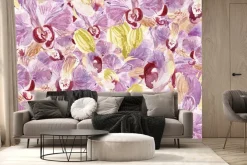 Fototapeta: Malowane kwiaty storczyków