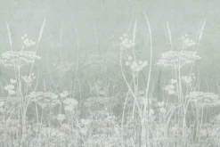 Fototapeta: Malowany wzór pola na jasnym tle