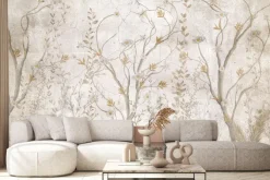 Fototapeta: Malowniczy krajobraz roślin i kwiatów