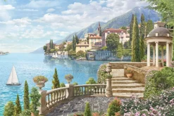 Fototapeta: Malowniczy krajobraz w widokiem na góry