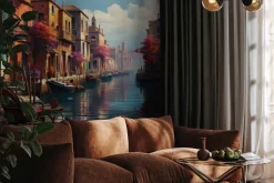 Fototapeta: Malowniczy pejzaż miasta wenecja