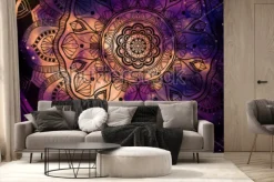 Fototapeta: Mandala na tle kosmosu