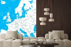 Fototapeta: Mapa europy - bardzo szczegółowe ilustracji wektorowych.