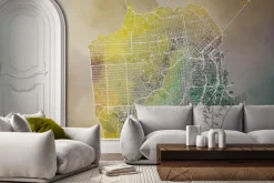 Fototapeta: Mapa miasta san francisco