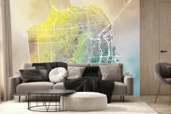 Fototapeta: Mapa miasta san francisco