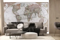 Fototapeta: Mapa świata