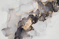 Fototapeta: Marmur abstrakcja ze złotem