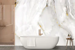 Fototapeta: Marmur kamienna tekstura ze złotem