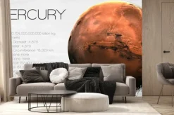 Fototapeta: Merkury - wysoka rozdzielczość infografika przedstawia jeden