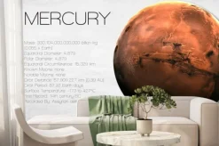 Fototapeta: Merkury - wysoka rozdzielczość infografika przedstawia jeden