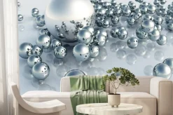 Fototapeta: Metalowe kule 3d