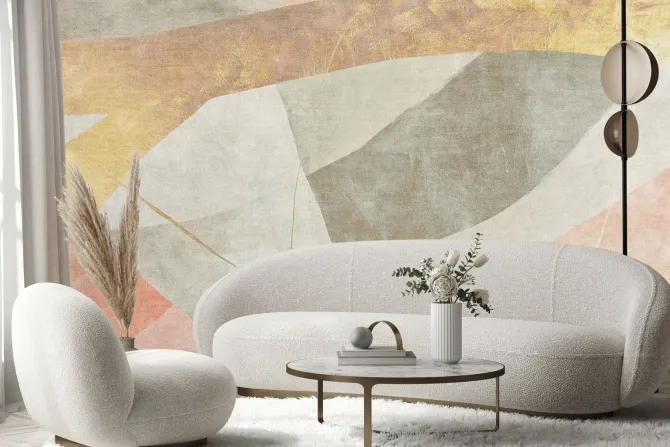 Fototapeta: Minimalistyczna abstrakcja w nowoczesnym stylu