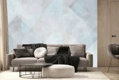 Fototapeta: Minimalistyczny wzór geometryczny na marmurowym tle