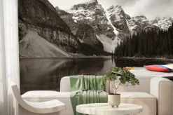 Fototapeta: Moraine lake łódź