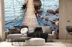 Fototapeta: Most linowy