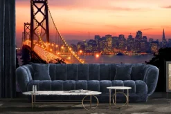 Fototapeta: Most z widokiem na miasto san francisco