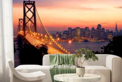 Fototapeta: Most z widokiem na miasto san francisco