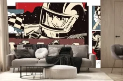 Fototapeta: Motywy związane z wyścigami samochodowymi