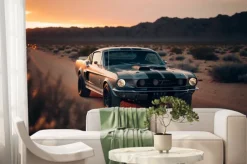 Fototapeta: Mustang na pustyni