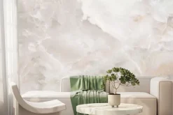 Fototapeta: Naturalna beżowa tekstura marmurowa