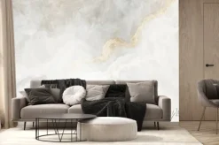 Fototapeta: Naturalny beżowy marmur onyks