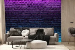 Fototapeta: Neonowy mur