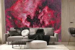 Fototapeta: Ngc 7000 mgławica ameryka północna sfotografowana przez teleskop