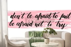 Fototapeta: Nie bój się nie powiedzie, nie bój się spróbować