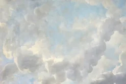 Fototapeta: Niebo z delikatnymi białymi chmurami