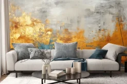 Fototapeta: Nowoczesna abstrakcja ze złotem