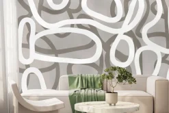 Fototapeta: Nowoczesna abstrakcja deseń geometryczne kształty