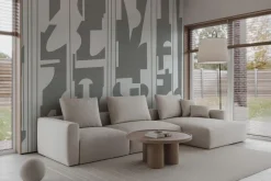 Fototapeta: Nowoczesny wzór geometryczny w odcieniach szarości