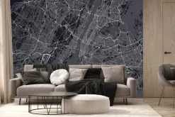 Fototapeta: Nowy jork mapa manhattan