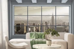 Fototapeta: Nowy jork widok z dużego okna