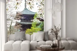 Fototapeta: Obraz piękny sakura seasnon w kyoto, japonia