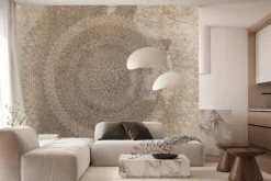 Fototapeta: Ornamentowy wzór z mandalą