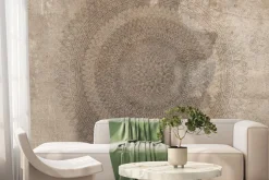 Fototapeta: Ornamentowy wzór z mandalą