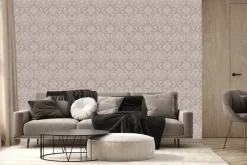 Fototapeta: Ornamentowy wzór na beżowym tle