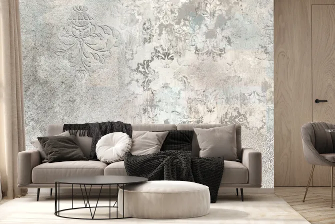 Fototapeta: Ornamentowy wzór na murze