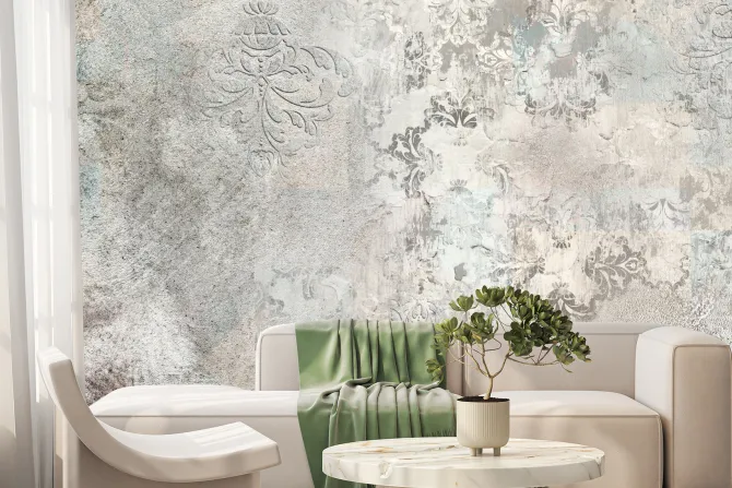 Fototapeta: Ornamentowy wzór na murze