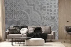 Fototapeta: Ornamentowy wzór w szarości